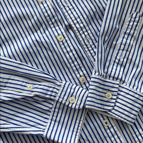 NWOT American Eagle pinstripe button down - Picture 3 of 5